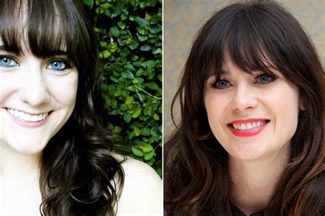 zooey deschanel fakes|zooey deschanel doppelganger.